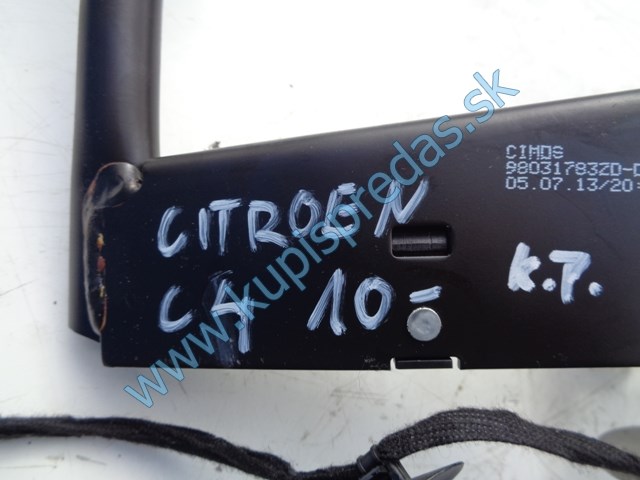 páka ručnej brzdý na citroen c4, 980317832D